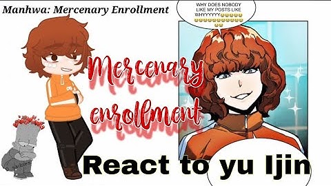 🔥 Mercenary Enrollment Characters React to Yu Ijin! | Gacha Club Animation 🎬✨