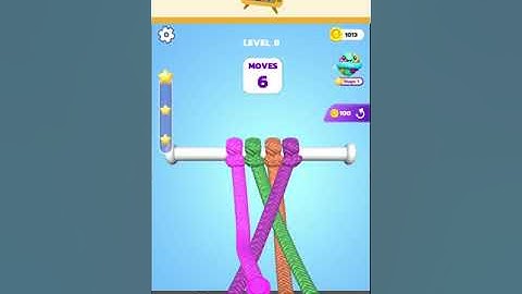 Tangle Master 3D Level 1-10 #shorts