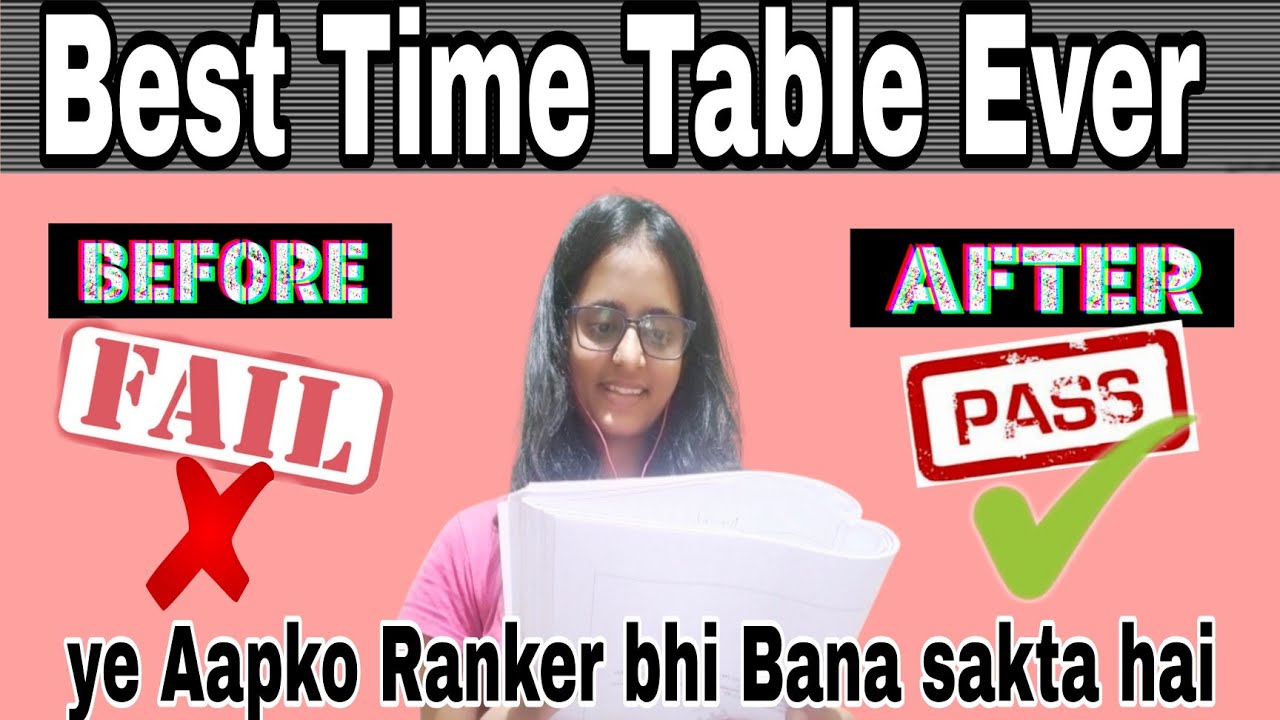 Best Time Table Ever for All CA CMA CS Students🔥 Secret of every