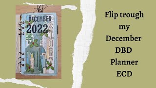 Flip trough my December DBD planner