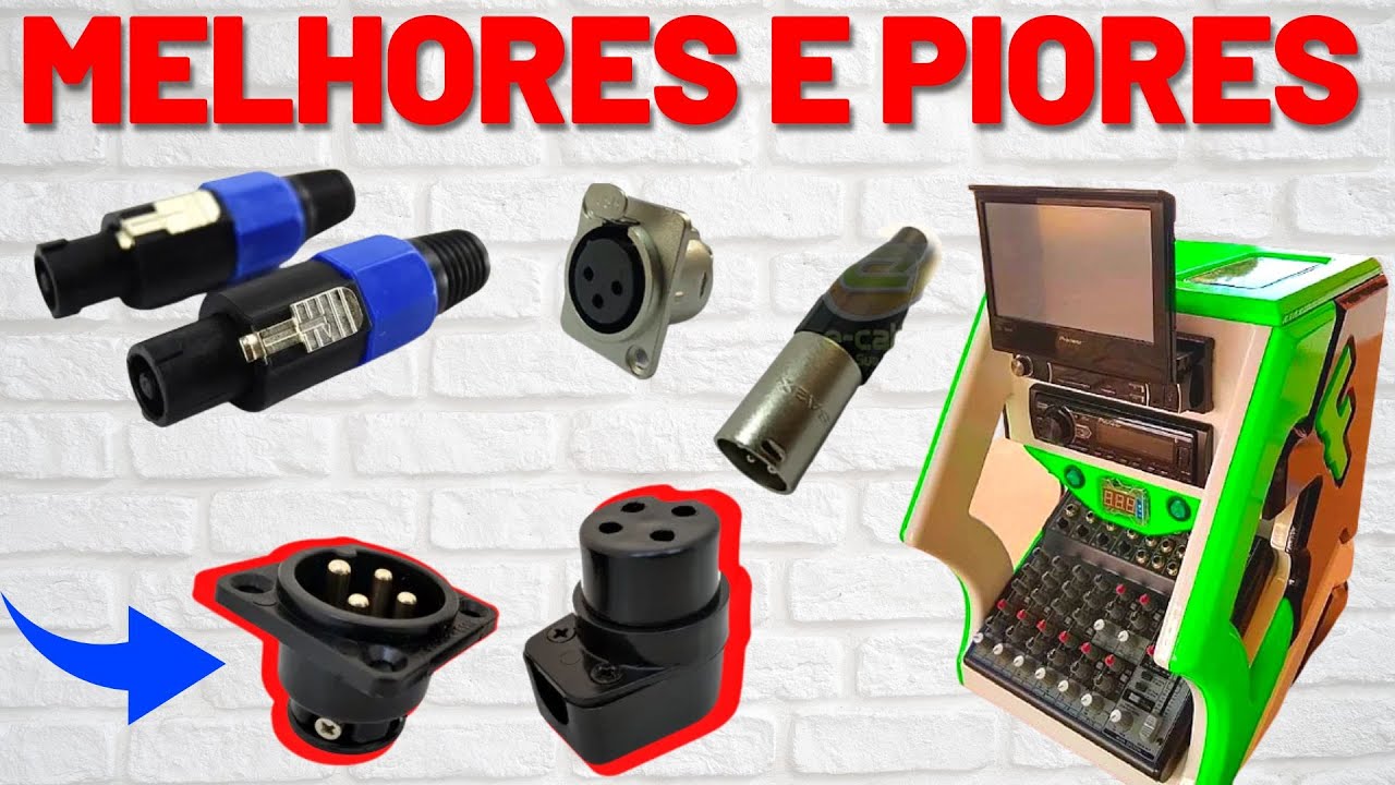 Conector De Racks Quais Conectores Cabos preciso para meu rack movel - os melhores cabos ...