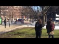 Police chase on university of michigan diag that ended with taser