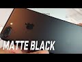 Matte Black Apple iPhone 7 Plus Unboxing