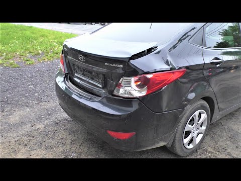 Хундай солярис восстанавливаем после дтп Нижний Новгород Hyundai Accent Auto body repair