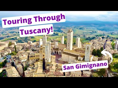 TOUR OF TUSCANY | Monteriggioni, Siena, and San Gimignano in a Day! Italy Vlog, Day 6