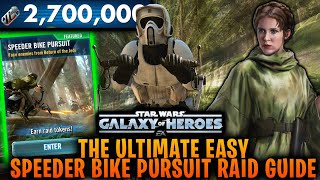 The ULTIMATE Speeder Bike Pursuit Raid Guide Made EASY | How to Solo + Get the Best Scores Possible!