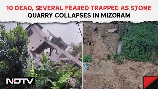 Landslide In Mizoram | 10 Dead, Several Feared Trapped As Stone Quarry Collapses In Mizoram