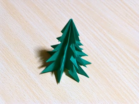 Video: Come Fare Un Albero Di Natale Con Gli Origami