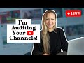 Grow Faster: FREE YouTube Channel Audits for My Community! 🔥