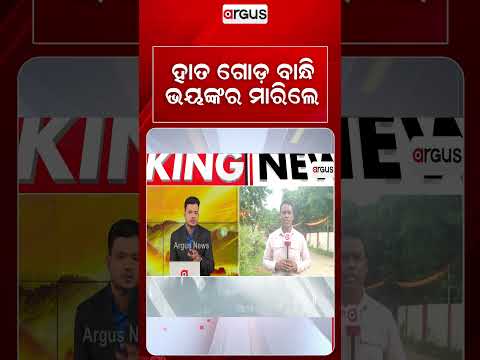 ହାତଗୋଡ଼ ବାନ୍ଧି ଭୟଙ୍କର ମାଡ଼ | Mentally Challenged Man Tied And Thrashed Over Food Theft | Argus News