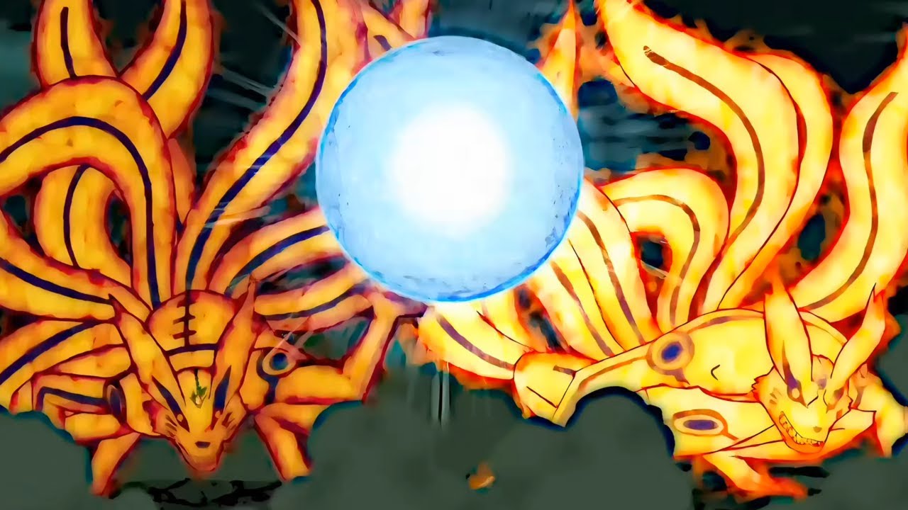 Naruto combine le chakra de Kurama et de Minato | Technique du Dieu du Tonnerre Volant