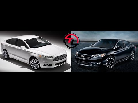 ფორდ ფიუჟენი VS ჰონდა აკორდი / Ford Fusion VS Accord Accord Hybrid. TL VS #4