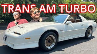 We took a Pontiac Trans Am Turbo (20th Anniversary Edition) to get some lunch!