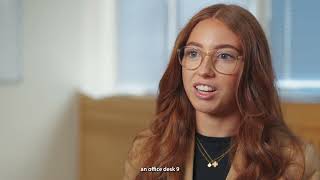 Sadie Enoch, A First-Year Real Estate Student At Nhs Wales, Talks About The Network75 Scheme