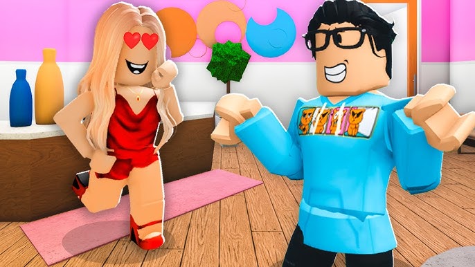 Our School Cheerleader has a CRUSH On Me! (Roblox Brookhaven