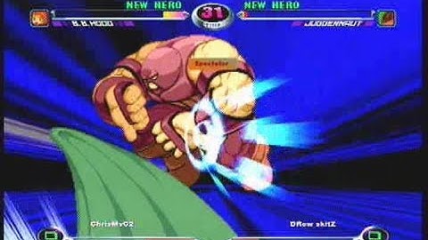 MvC2: Juggernaut comeback vs 2 chars by Skitz [vs Nash_killer] .:12.3.19:.