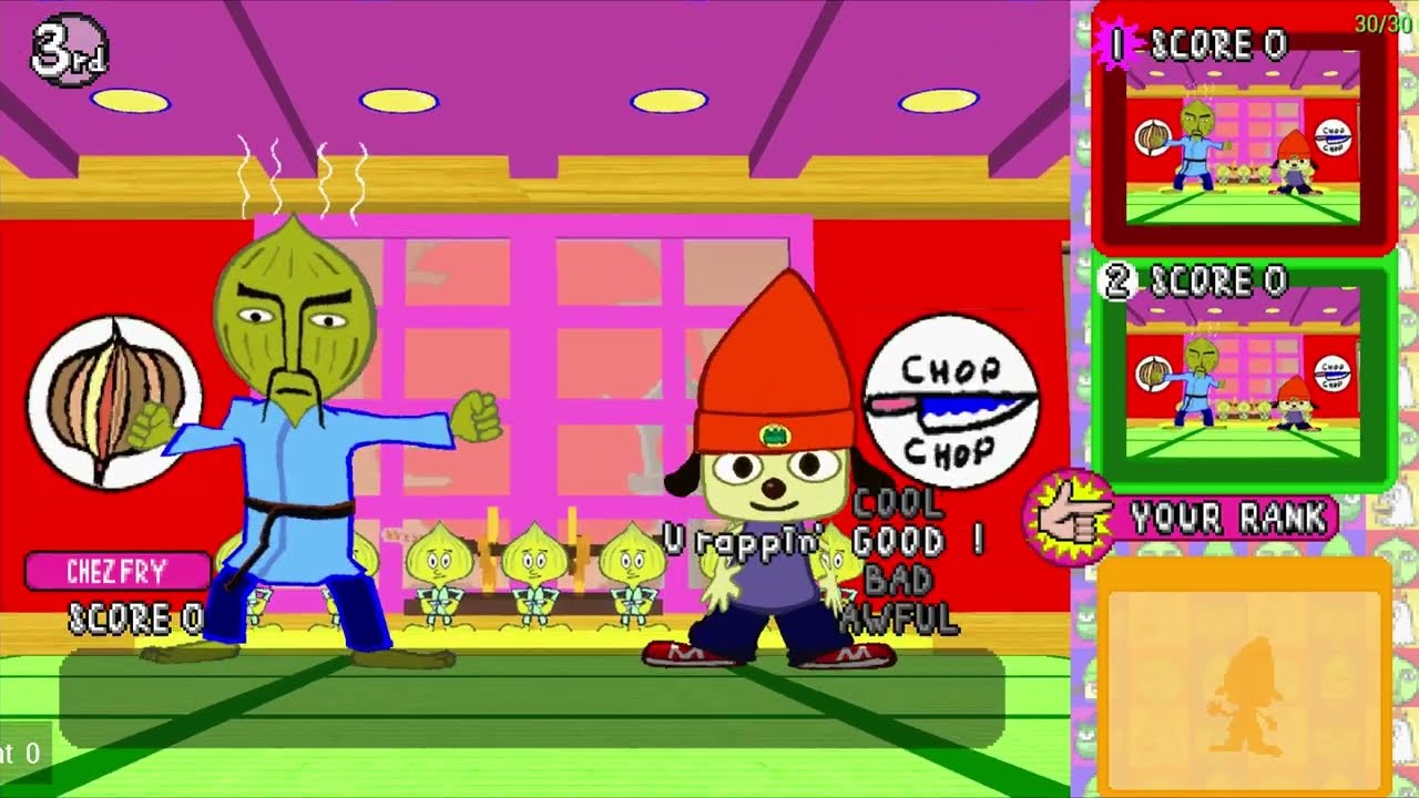 PaRappa the Rapper PSP Online Multiplayer 