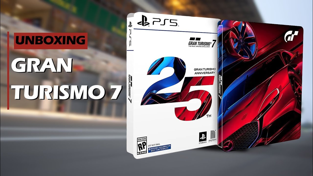 Gran Turismo 7 25th Anniversary Edition Unboxing and Review. (Is it worth  it?) 