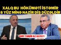 TECİLİ! Nazir yox çinayətkardı bunlar Xalq buların vecinə deyil: Əli Əliyev