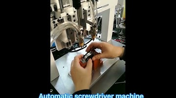 JX-L602 excellent desktop automatic screwdriver machine for fixing and fastening pipe clamp