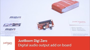 JustBoom Digi Zero - Lossless Raspberry Pi Zero digital audio output add on board