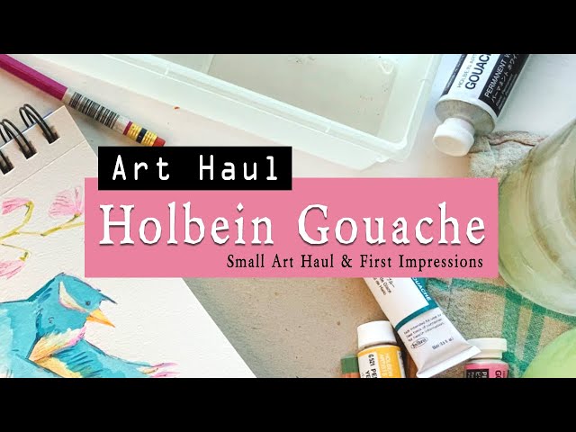 Holbein Artists' Gouache - 5 colors set