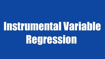 27.1:Introduction of Instrumental Variable Regression