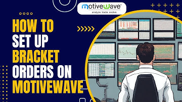 Setting up exit strategies, bracket orders, on MotiveWave. Take Profit and Stop Loss Order settings.