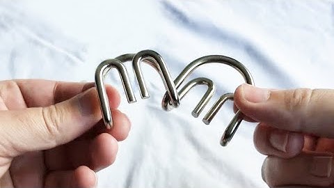 Edison’s Light Filament Puzzle | Professor Puzzle Metal Brain Teaser Solution