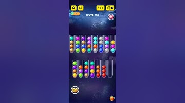 Ball sort puzzle level 278