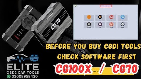 "CG70 vs CG100 vs CG100X .Which One to Buy? Software & Features Compared.