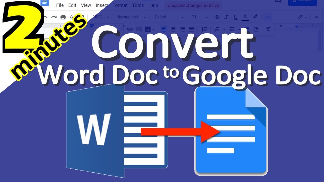 word doc to google doc