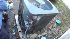 Goodman 5 ton AC unit with bad condenser fan motor