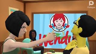 Frances Emily Hammers, Plex, Dot, And Dash Behaves At Wendys And Gets Ungrounded