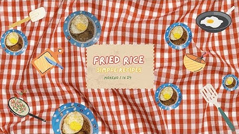 Procedure Text Recipe | How to make fried rice🍚🍳‼️