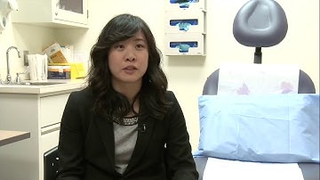 At the NIH Clinical Center: Denise Ye researches eye movement in patients with Parkinson s
