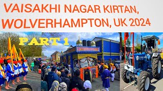 HUGE CROWD ON VAISAKHI NAGAR KIRTAN AT W'TON, ENGLAND,/ਵਿਸਾਖ਼ੀ ਨਗਰ ਕੀਰਤਨ/ROAD WALK/ SIKH FESTIVAL