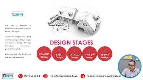 [Livestream 1] Học tiếng anh xây dựng | Design Stages - Các giai đoạn thiết kế | Qbest