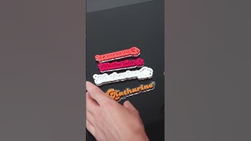 Personalized #Acrylic keychains🔑 What name would you engrave? 👀 #LaserEngraving #AtomStack