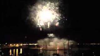 Mallorca. Palma. Fireworks 22nd January 2012