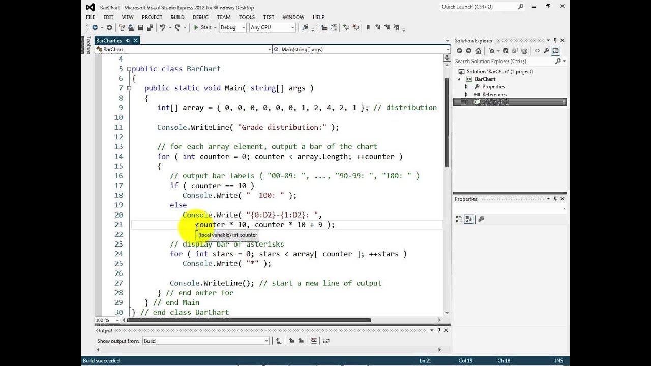 lesson08 05 Using Bar Charts to Display Data Graphically - YouTube