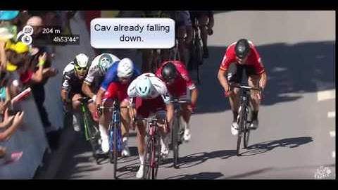 Peter Sagan Collision analysis