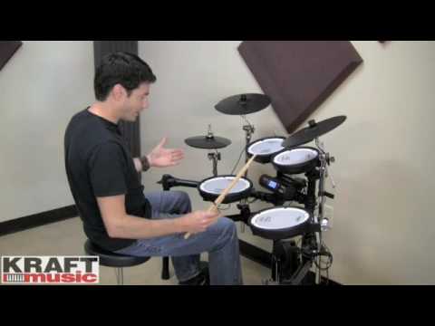 Roland TD 4 V Drums Demo - YouTube