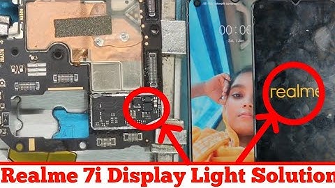 Realme 7i Display Light Problem Solution 💯 By HM Tec