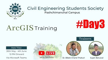 Beginner GIS training in Nepali #day3 | ArcGIS