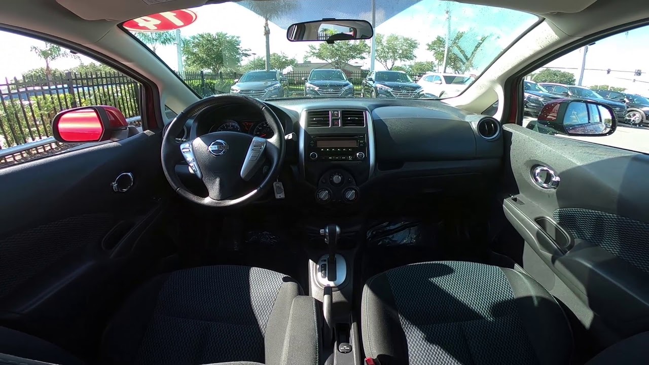 2014 Nissan Versa Note Sv Interior