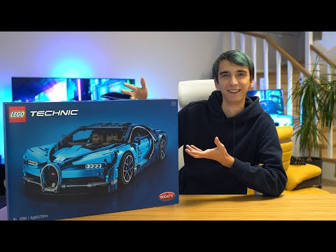 Lego BUGATTI CHIRON Yaptım! (Led ve Neon Modifiyeli)