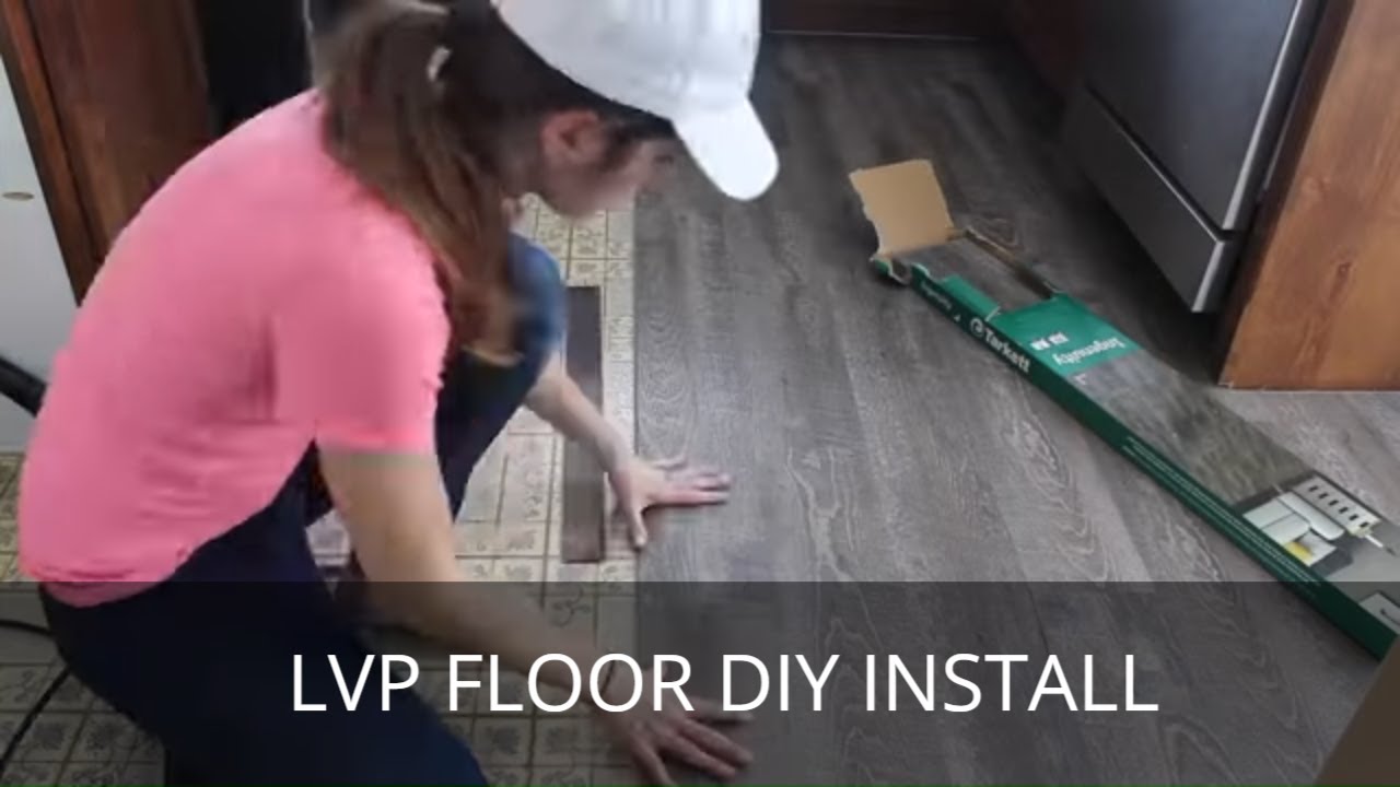 Waterproof Vinyl Plank (LVP) Flooring Installation - YouTube