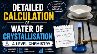 Water of crystallisation #alevel #9701/34/N/24