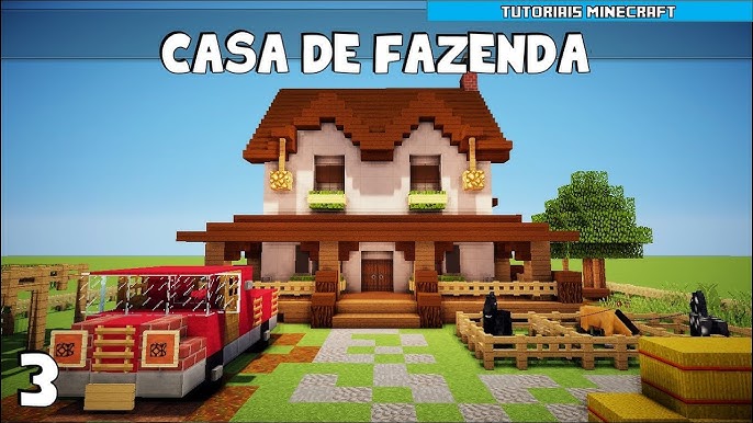 COMO FAZER UMA CASA MEDIEVAL#1 - Minecraft Tutoriais 